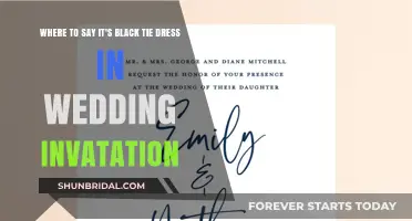 Black-Tie Weddings: How to Dress for the Occasion