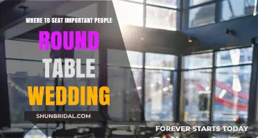 Strategic Seating: Where to Place VIPs at Your Round Table Wedding
