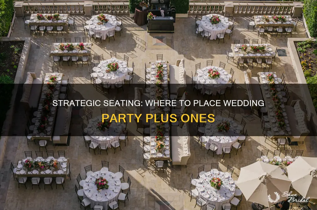 where to seat wedding party plus ones