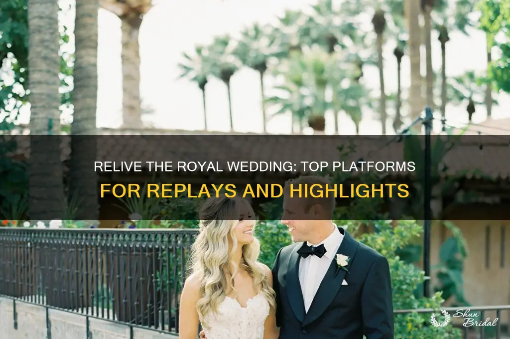 where to see replays of royal wedding