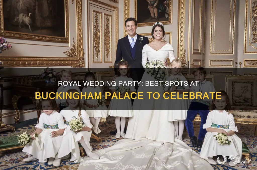 where to see the royal wedding party at buckingham palace