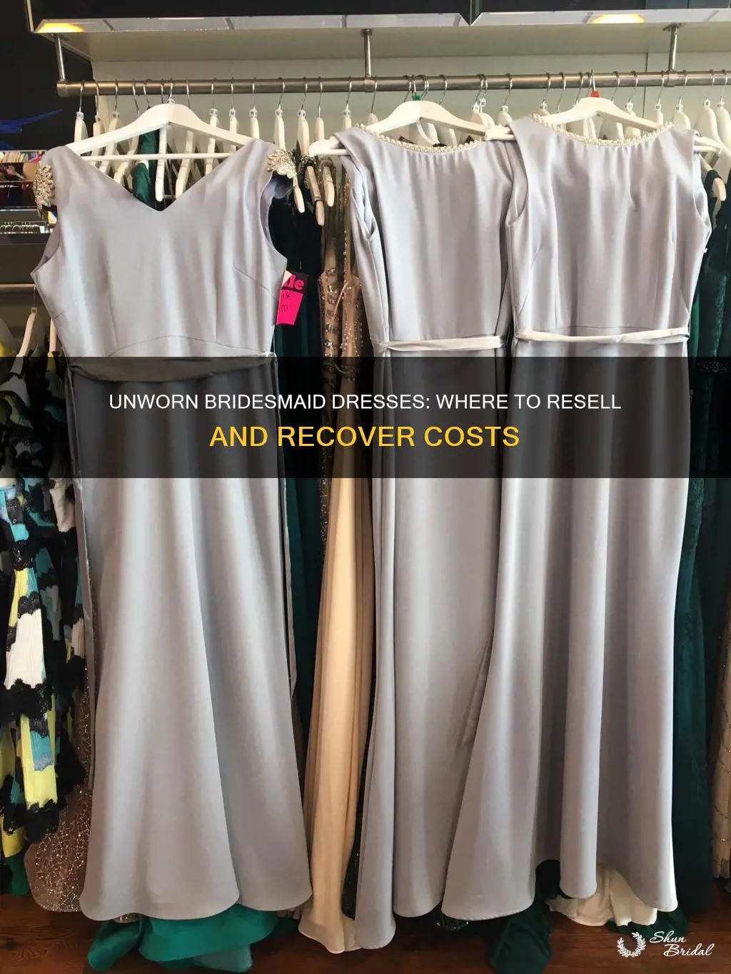 where to sell unworn bridesmaids dress