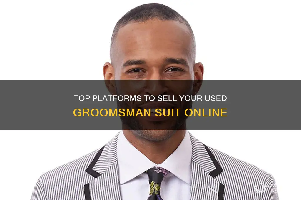 where to sell used groomsman suit