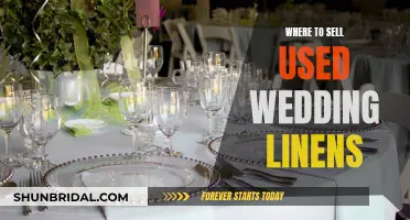 Reselling Used Wedding Linens: Best Places to Sell