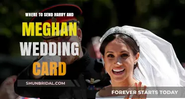 Where to Send Harry and Meghan a Wedding Card