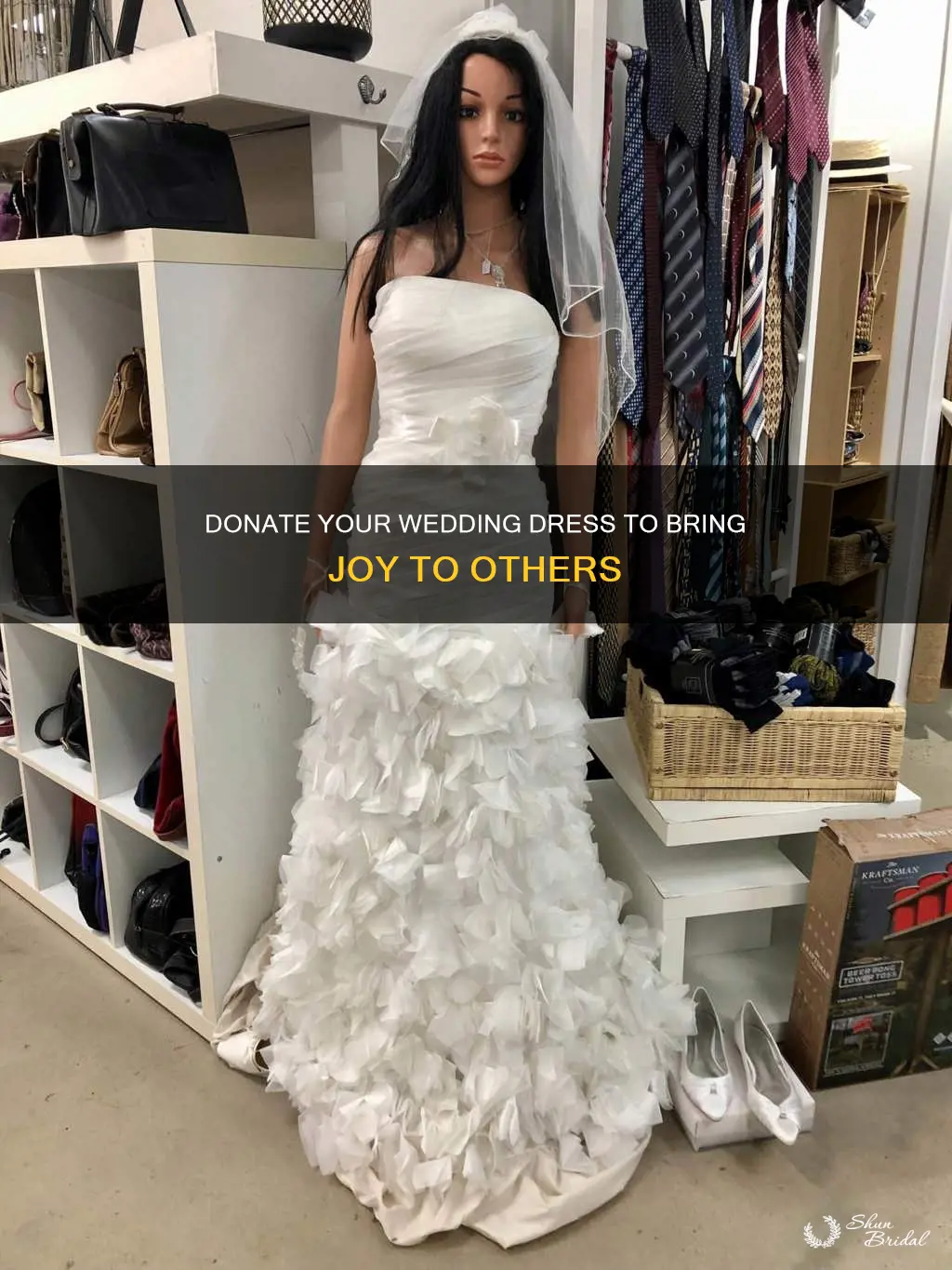 where to send old wedding dresses
