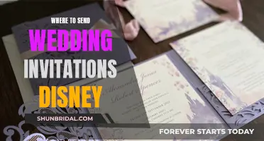 Disney Wedding Invites: Where to Send Yours