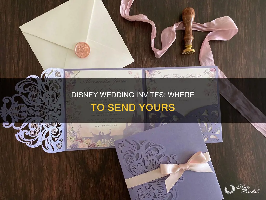 where to send wedding invitations disney