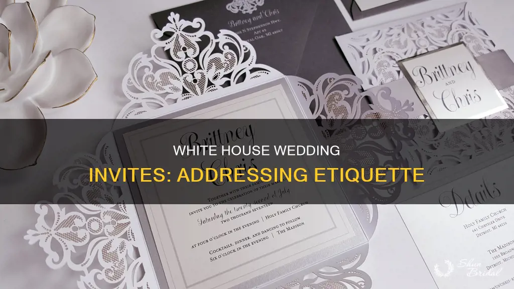 where to send white house wedding invitation