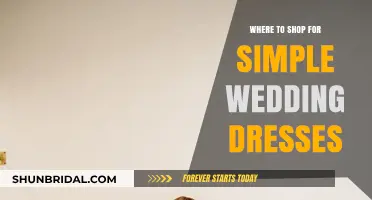 Shop Simple Wedding Dresses: Tips for the Minimalist Bride