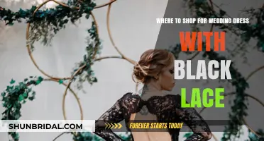 Black Lace Wedding Dresses: Where to Shop