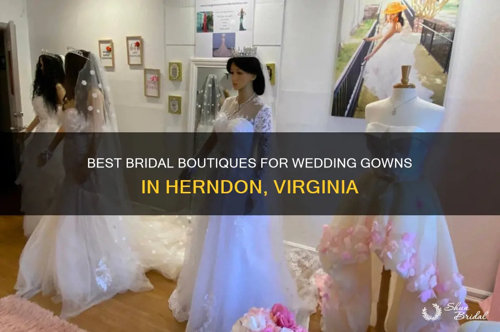 where to shop for wedding gowns in herndon virginia