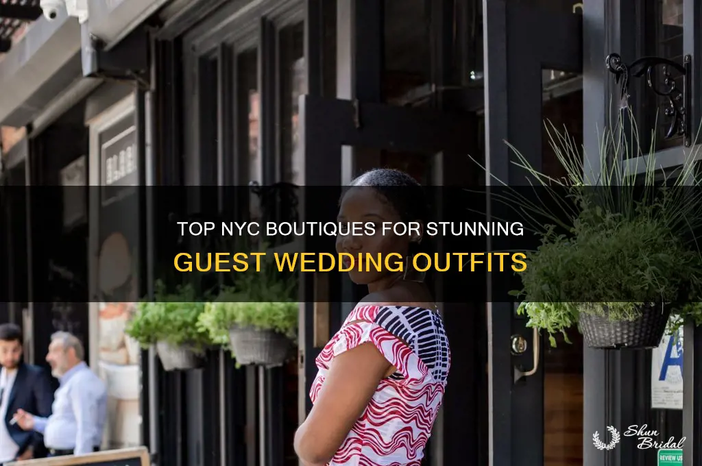 where to shop guest wedding in New Yorkcity