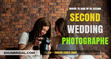 Second Wedding Shoots: Where to Sign Up as Photographer