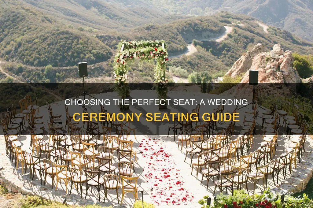 where to sit at a wedding ceremony