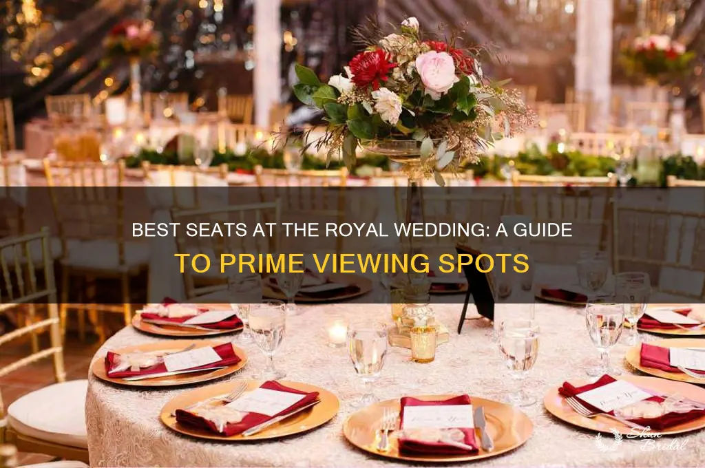 where to sit at royal wedding
