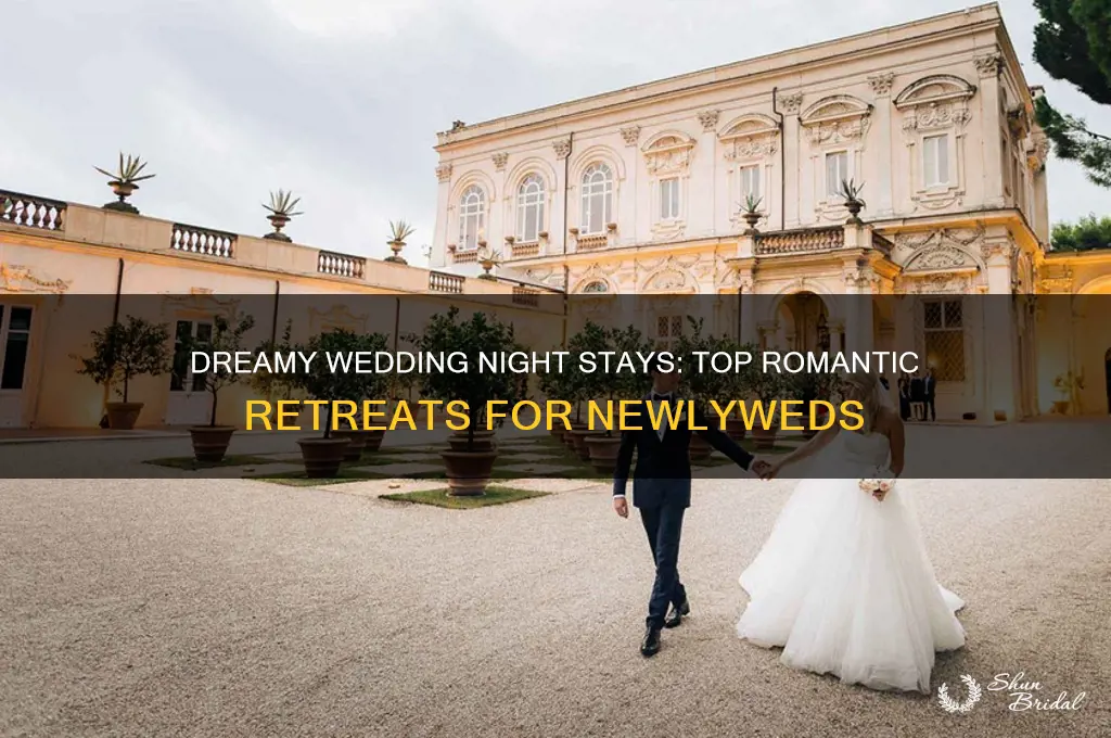 where to sleep on your wedding night
