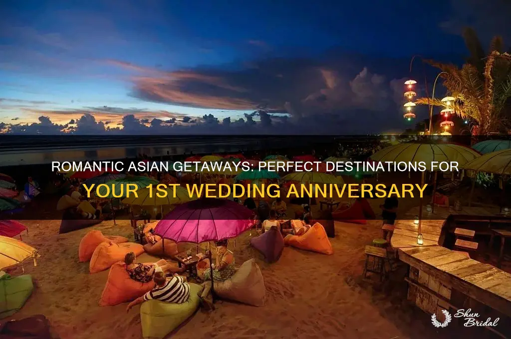where to spend 1st wedding anniversary in asia