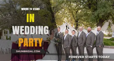 Perfect Wedding Party Positions: A Guide to Where to Stand