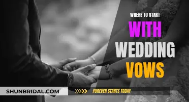 Writing Wedding Vows: A Beginner's Guide