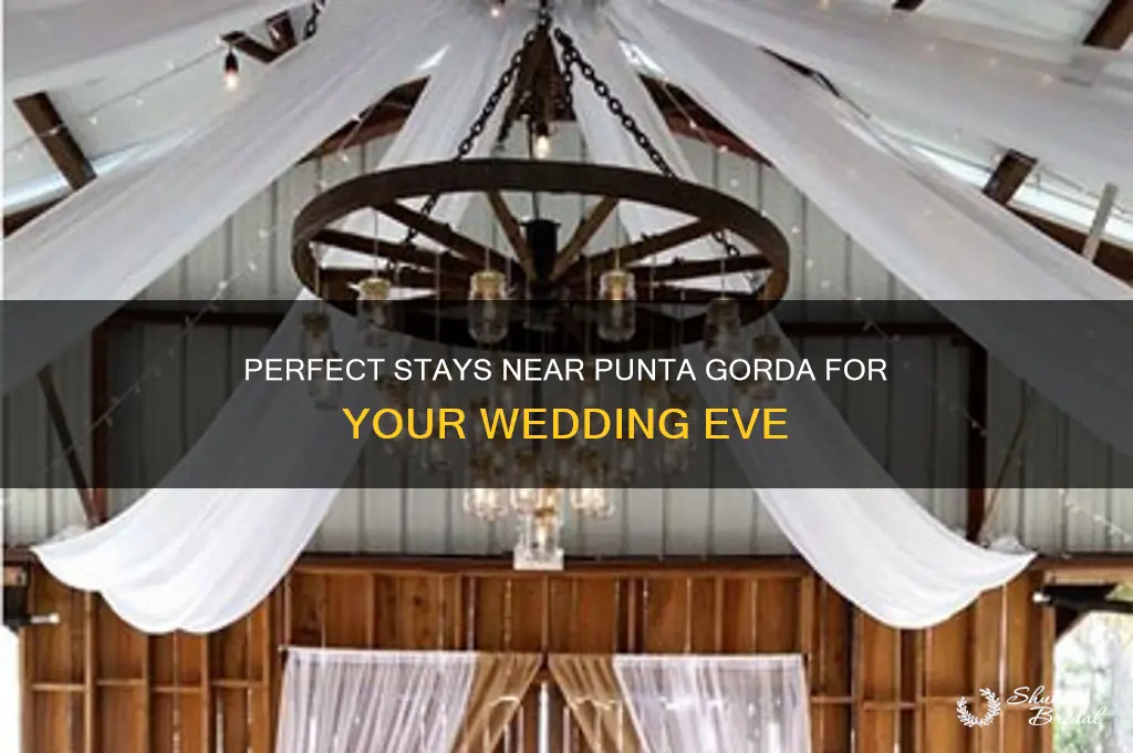 where to stay night before punta gorda wedding