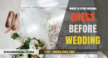 The Best Place to Store Your Wedding Dress