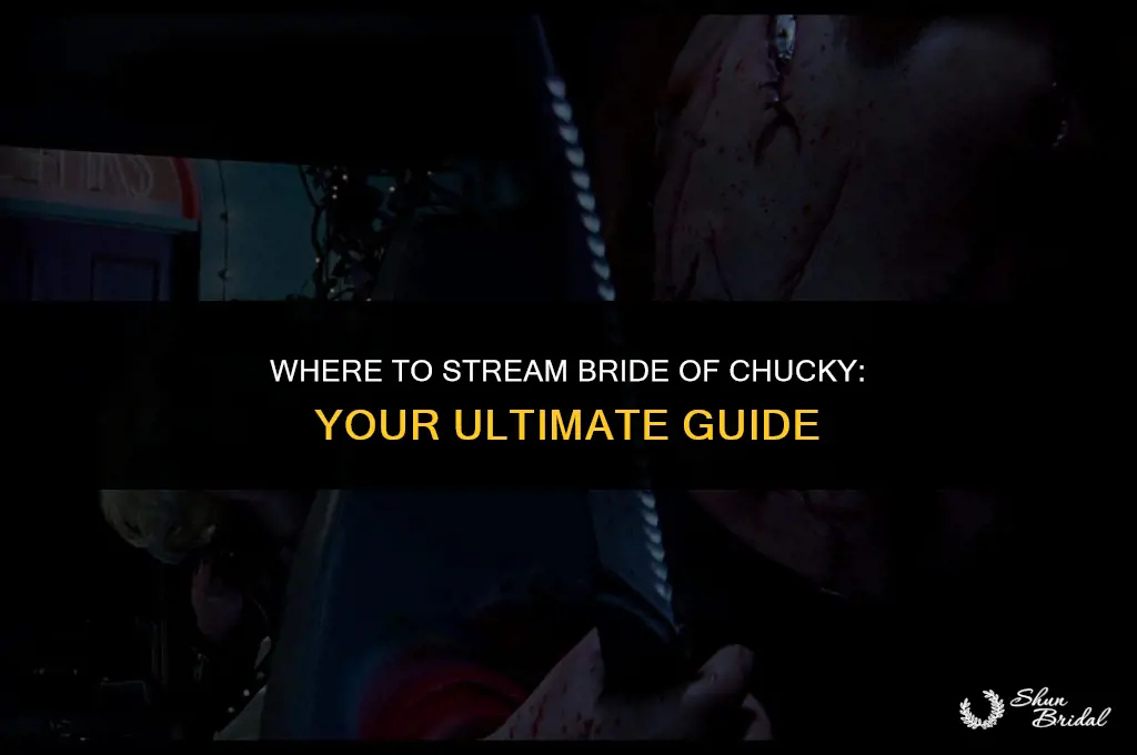 where to stream bride of chucky