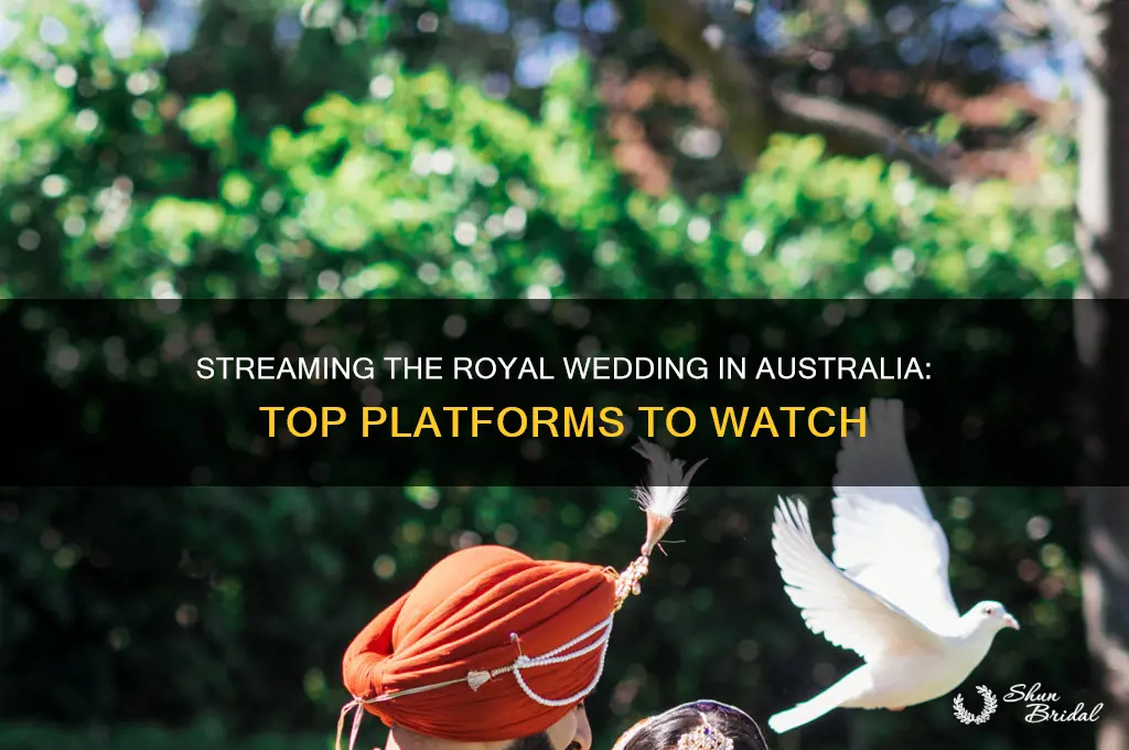 where to stream royal wedding australia