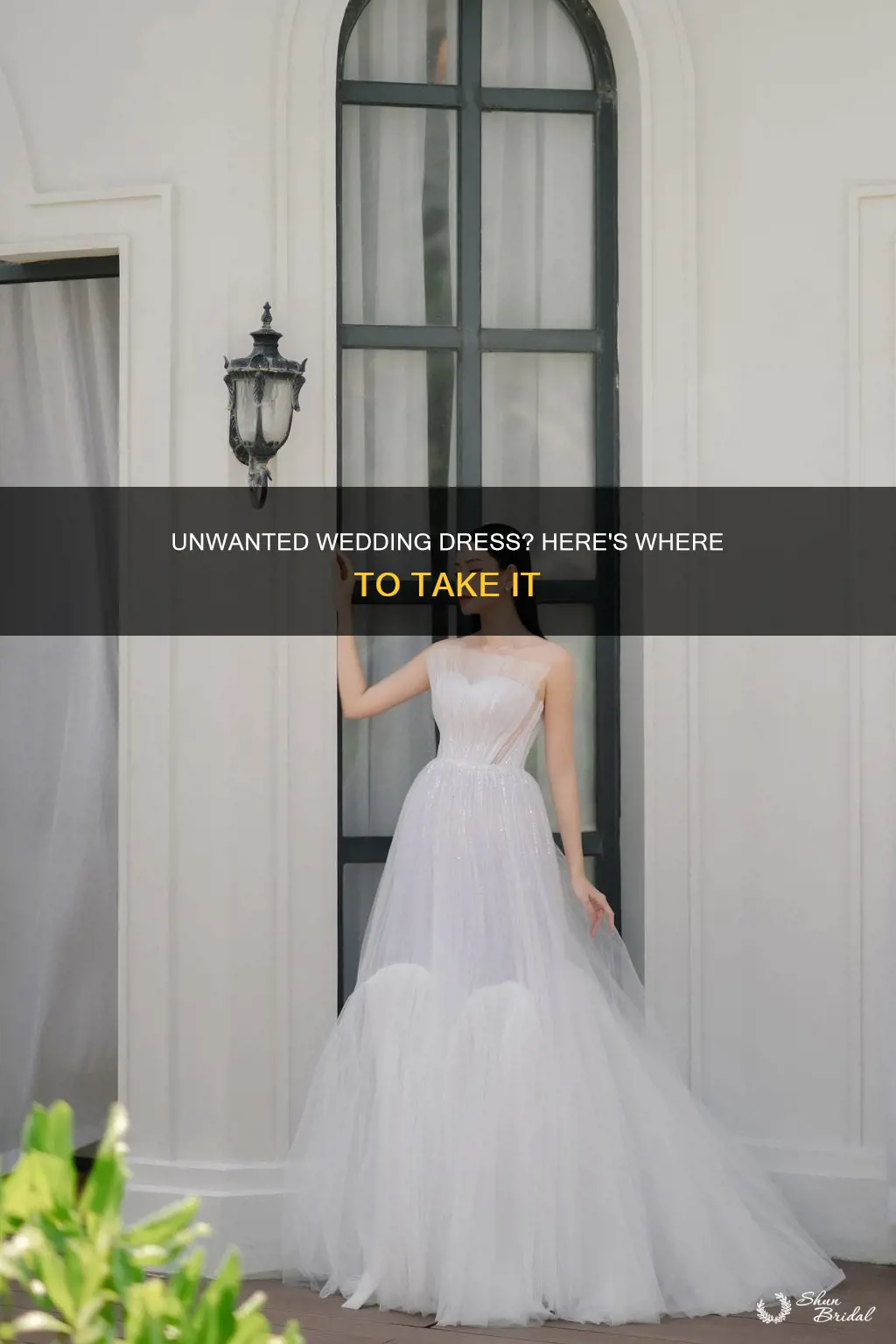 where to take unwanted wedding dress