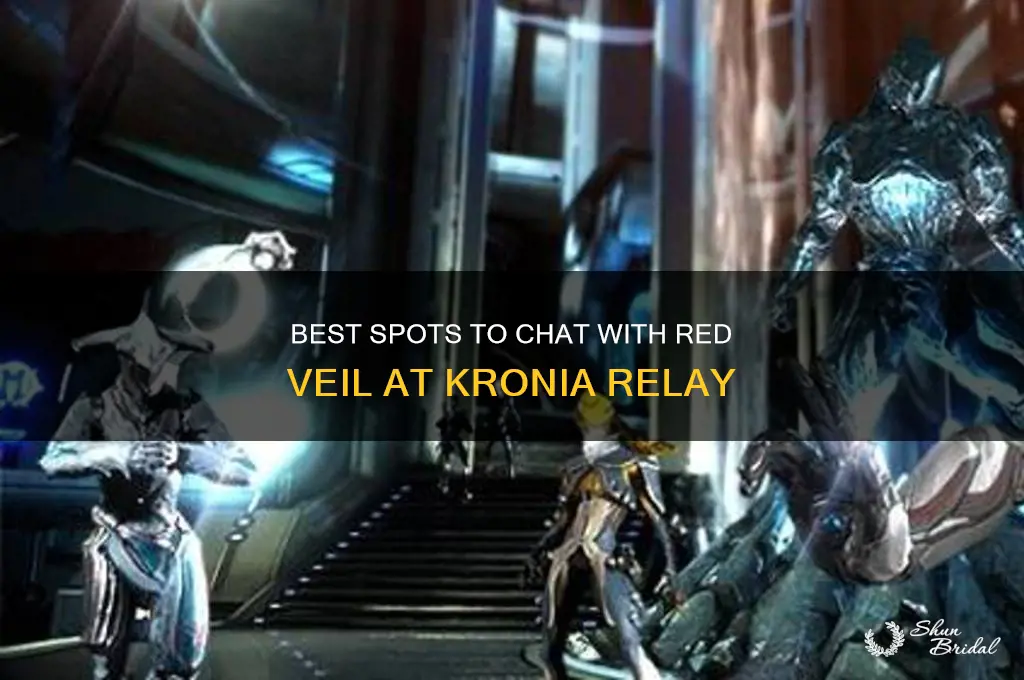 where to talk to red veil kronia relay