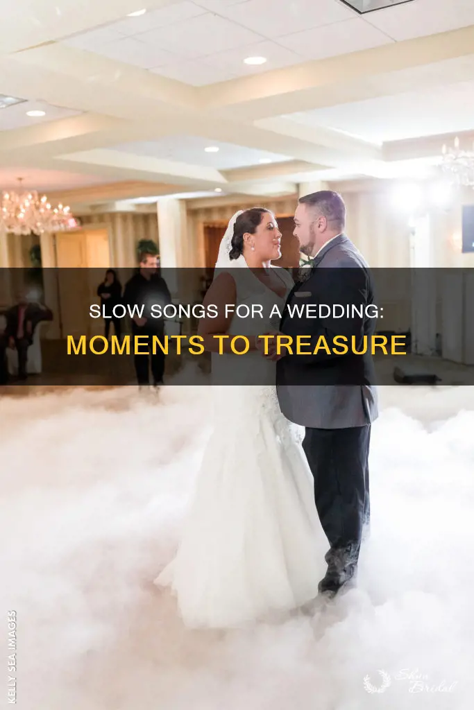 where to use slow songs in wedding
