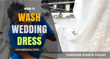 The Best Places to Clean Your Wedding Dress