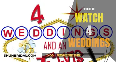 Streaming Options for 4 Weddings
