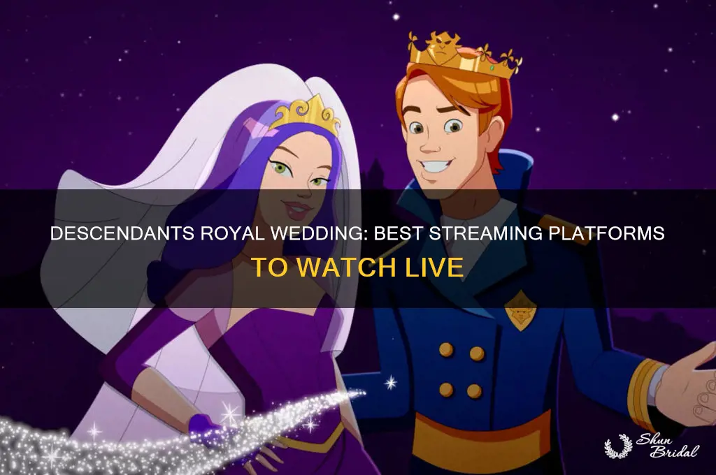 where to watch descendants royal wedding