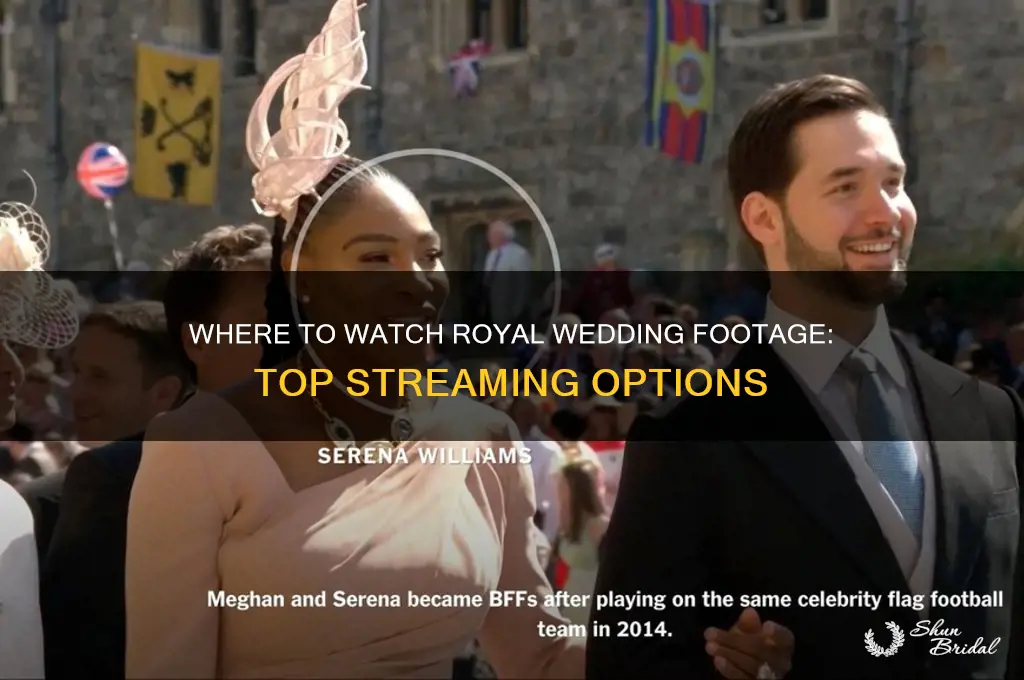 where to watch royal wedding footage