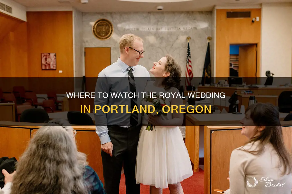 where to watch royal wedding portlqnd oregon
