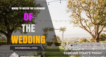 Top Venues to Watch the Wedding Ceremony Live