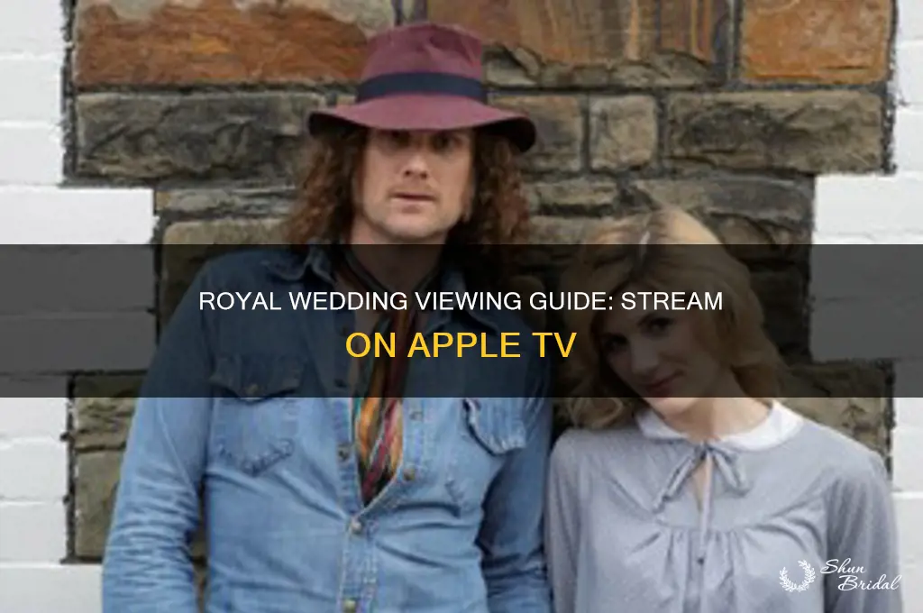 where to watch the royal wedding apple tv