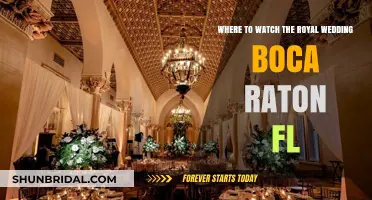 Royal Wedding Viewing Spots in Boca Raton, FL: Your Guide