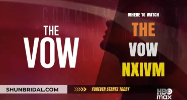 Where to Watch The Vow NXIVM: Streaming Options and Platforms