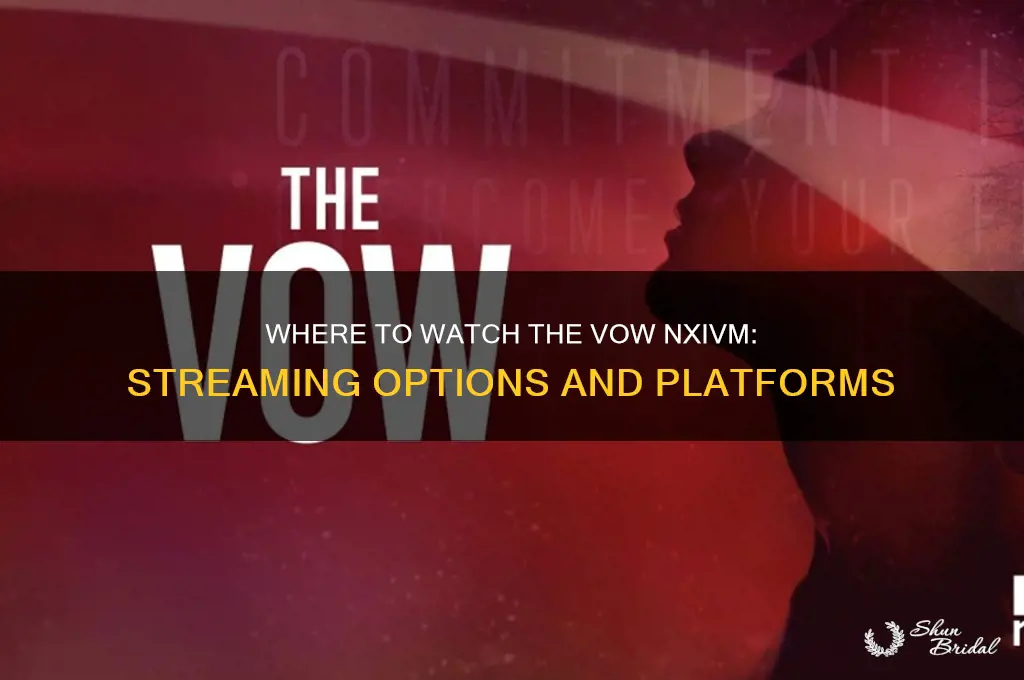 where to watch the vow nxivm