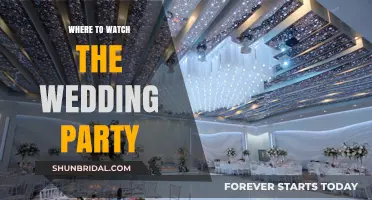 Top Venues to Watch The Wedding Party in Style