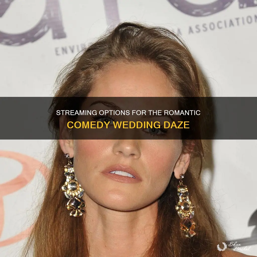 where to watch wedding daze