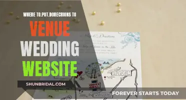 Venue Directions: Website Navigation Tips for Your Big Day