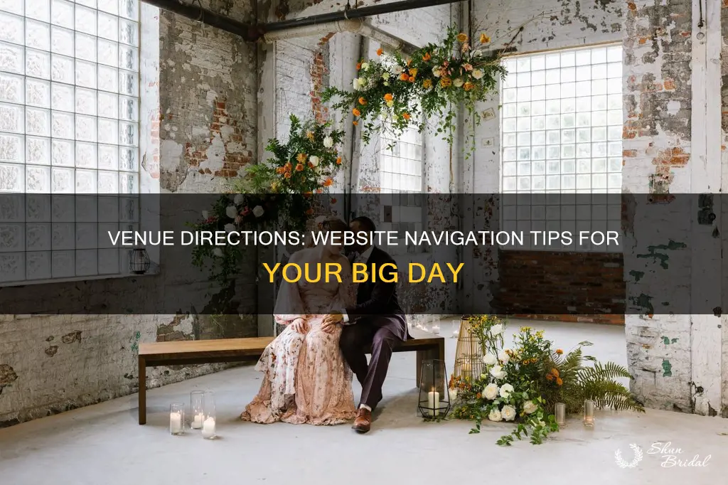 where to.put.dorecrions to venue wedding website