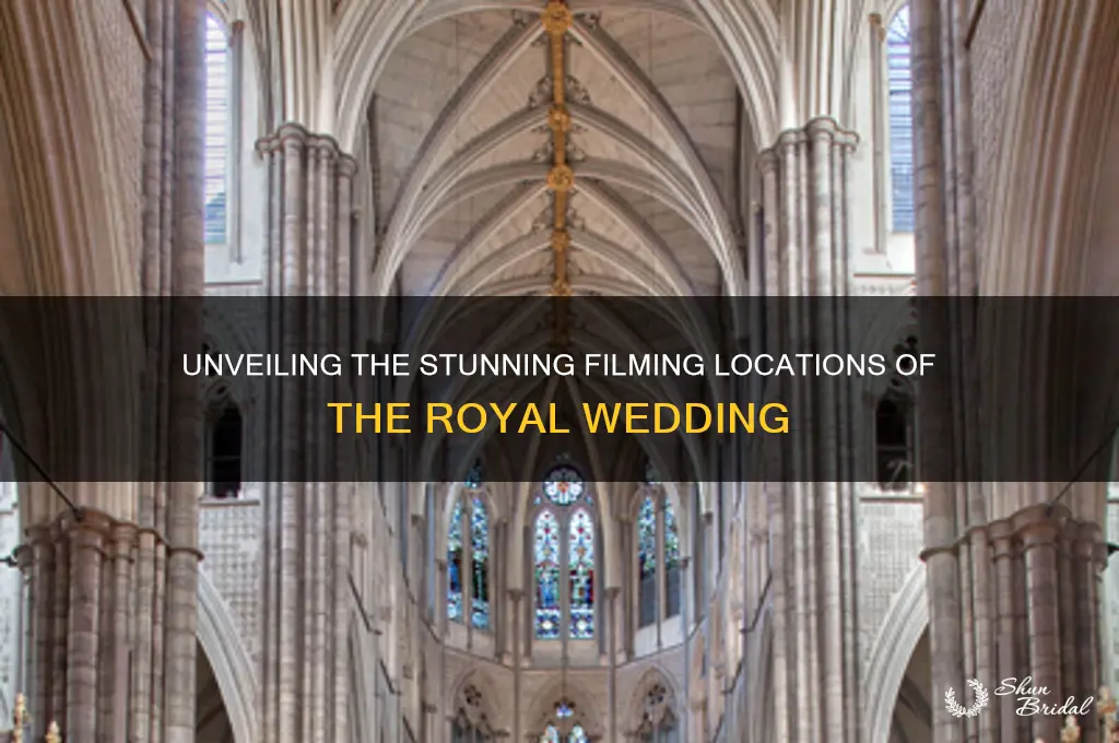 where was a royal wedding filmed