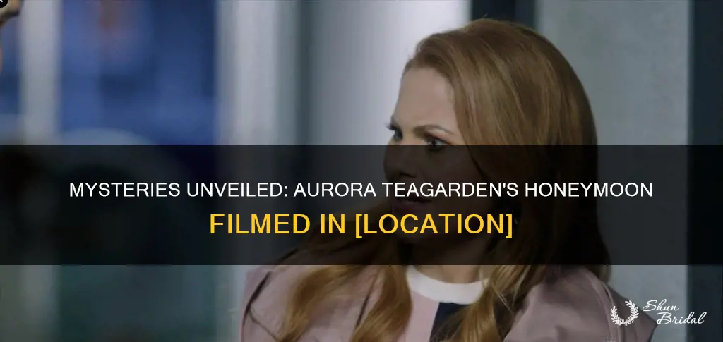 where was aurora teagarden honeymoon filmed