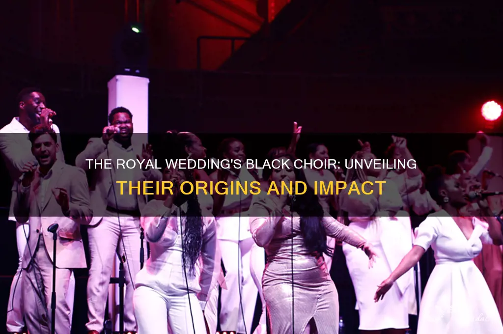 where was black choir from at royal wedding