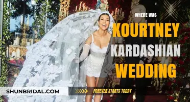 Kourtney and Travis' Wedding Venues: Italy and California
