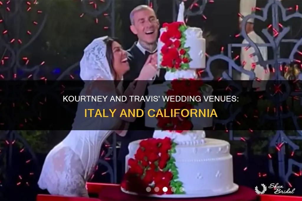 where was kourtney kardashian wedding